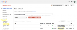 Google Search Console Fetch As Google